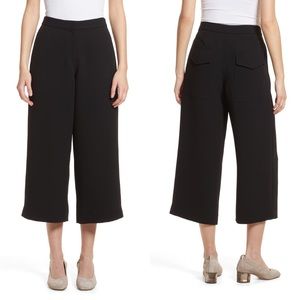RAG & BONE | Marci Wide Leg Crop Pants Black 8